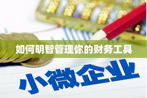 民乐如何明智管理你的财务工具