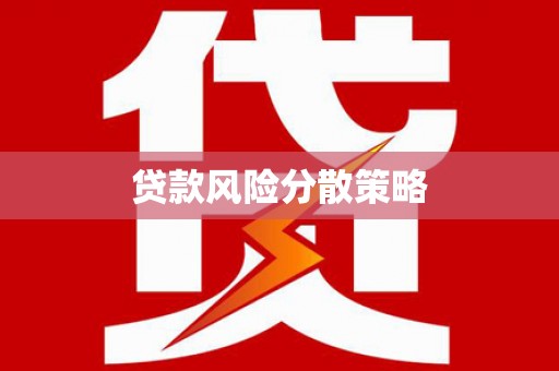 民乐贷款风险分散策略