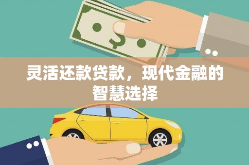 民乐灵活还款贷款，现代金融的智慧选择